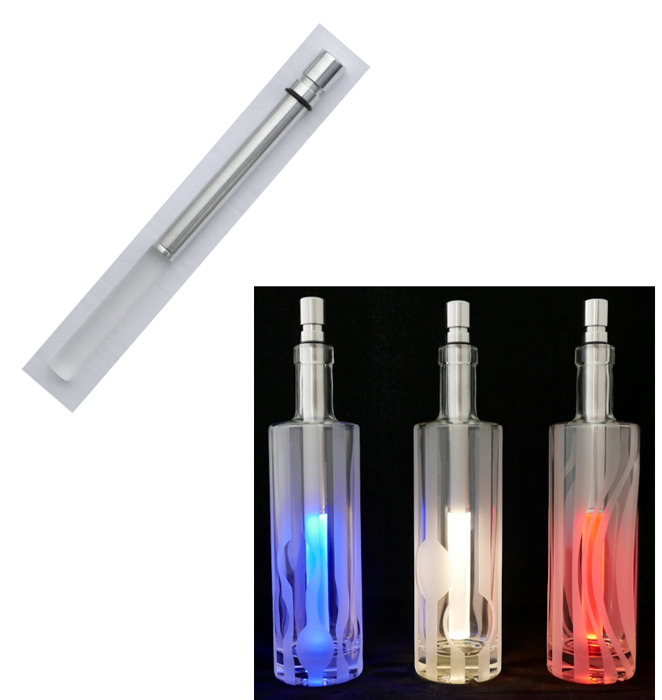 Bottlelight Flaschenleuchte  vivi-LED  Lichtfarbe einstellbar