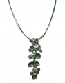  Halskette Anhänger grün
